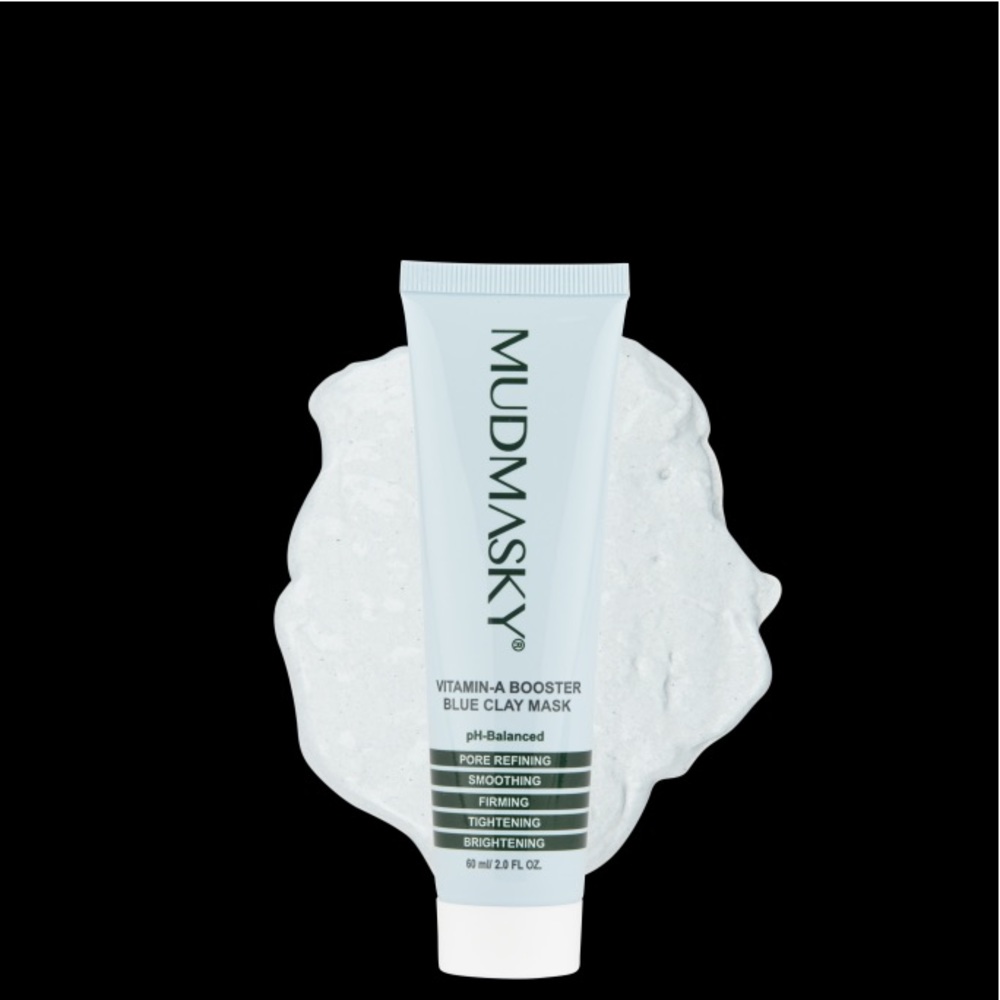MUDMASKY Vitamin-A Booster Blue Clay Mask
